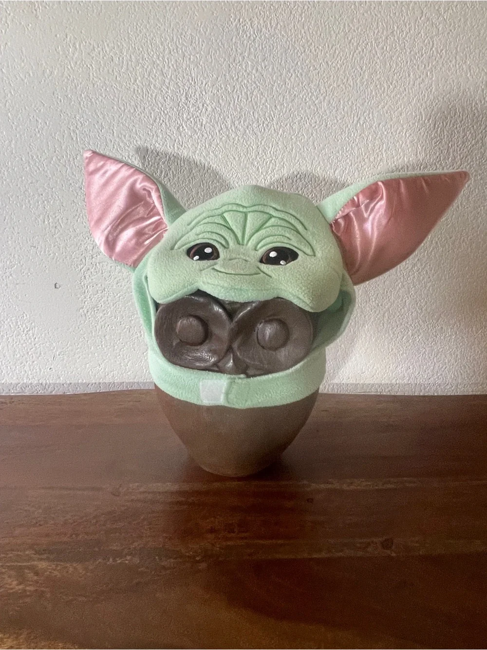 Star Wars Grogu Baby Yoda Youth Hood Hat Costume Cosplay Halloween
